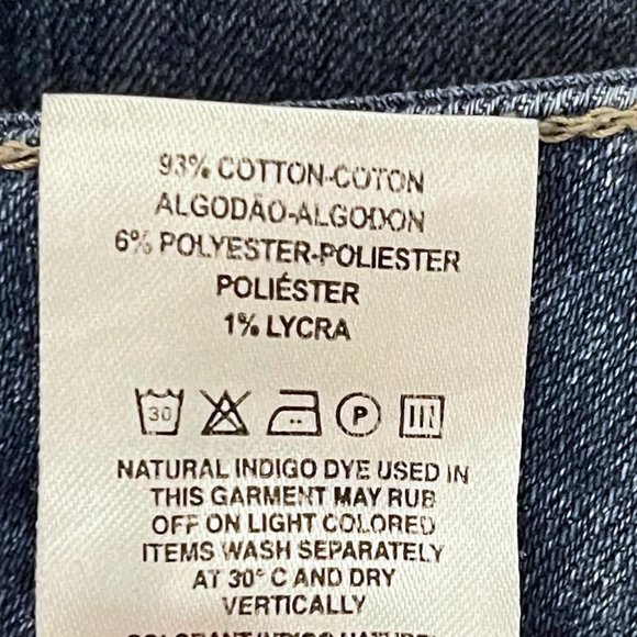 DL1961 SZ 28 Florence Instasculpt Distressed Chewed Hem Cropped Hendrix Jeans - Picture 8 of 11